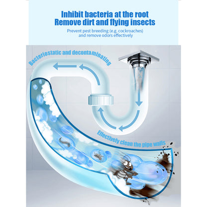 Qewe Drain Clog Remover, Powerful Solution for Baradong Toilet, Sink, and Bathroom Drain Pipe
