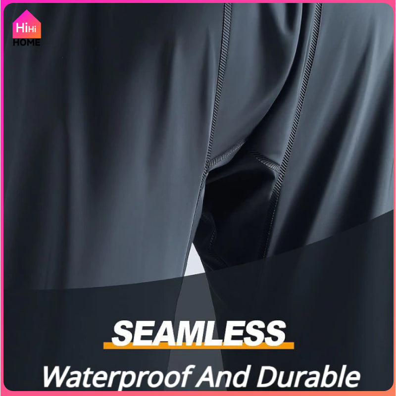 Kapote Makapal for Motorcycle, Rubberized Waterproof Raincoat for Men and Women,Heavy Duty Rain Gear