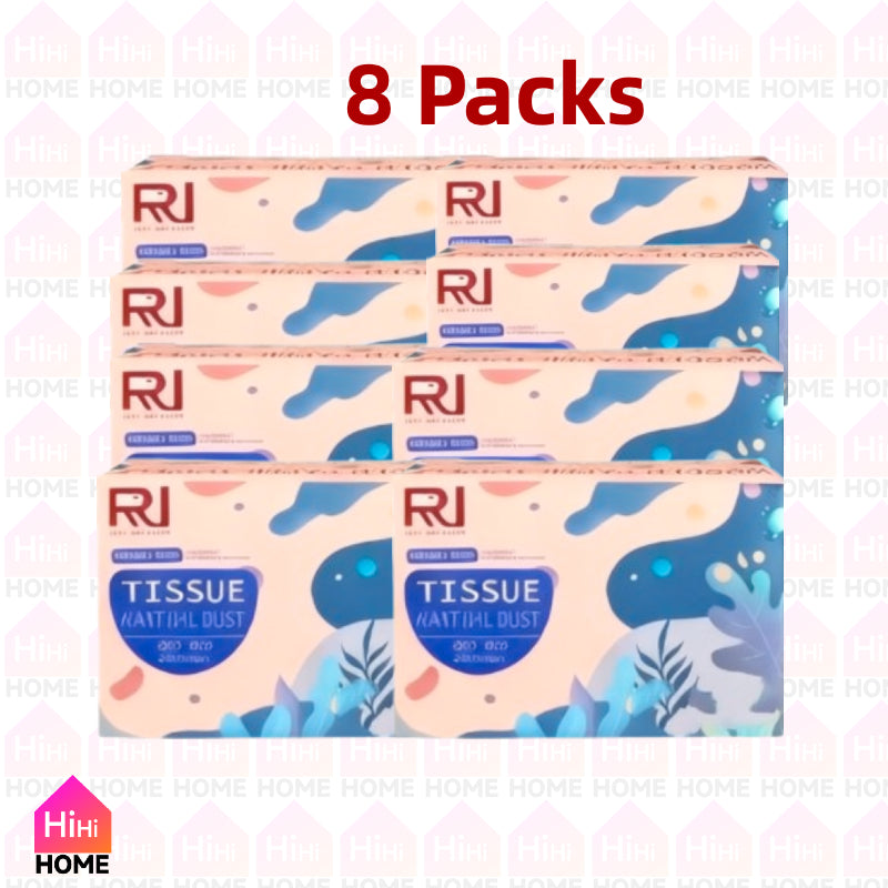 600-Sheet Comfort Toilet & Facial Tissues Ultra Thick 5-Ply Deluxe  Made with Natural Wood Pulp