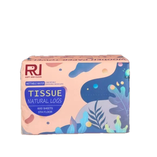 600-Sheet Comfort Toilet & Facial Tissues Ultra Thick 5-Ply Deluxe  Made with Natural Wood Pulp